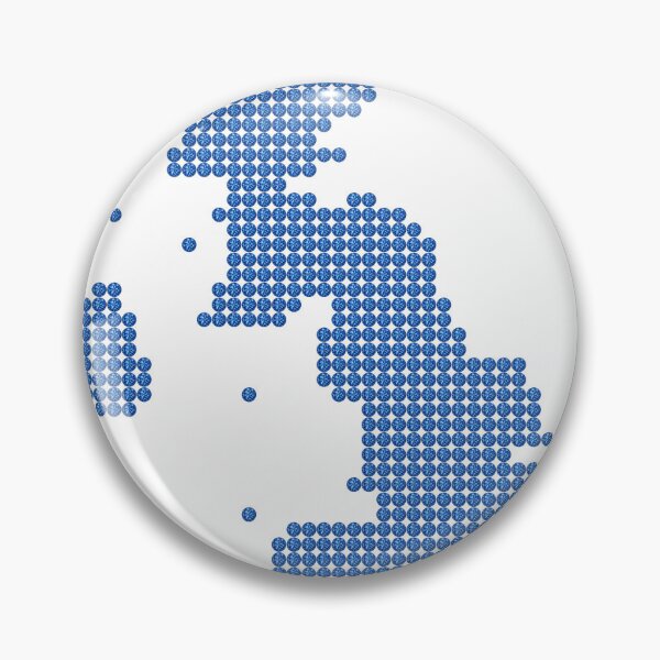 Item preview, Blue Rhinestone United Kingdom designed and sold by TheIconSmith.