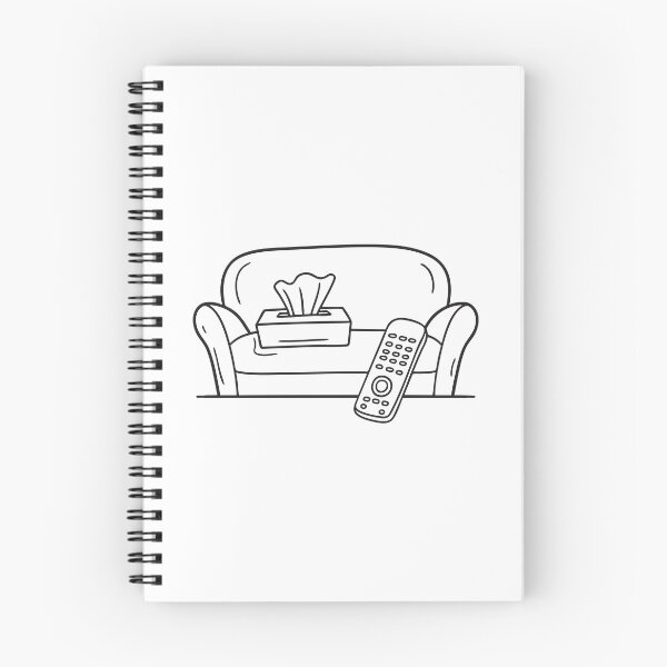 Item preview, A tissue box near a remote control on a couch designed and sold by rasagamastore.