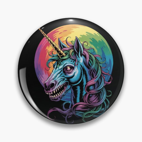 Item preview, Zombie Unicorn Unicorn Halloween  designed and sold by HuValverdeArt.