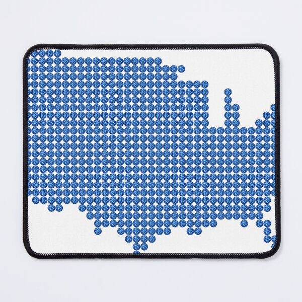 Item preview, Blue Rhinestone United States designed and sold by TheIconSmith.