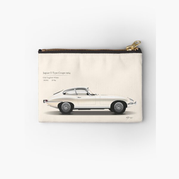 Item preview, 1964 E-Type Coupe, English White. designed and sold by Tunstall Illustration.