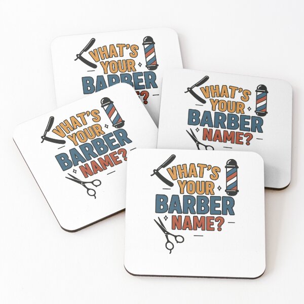 Item preview, Whats Your Barber Name, Funny Meme Saying  designed and sold by Logiamerch.
