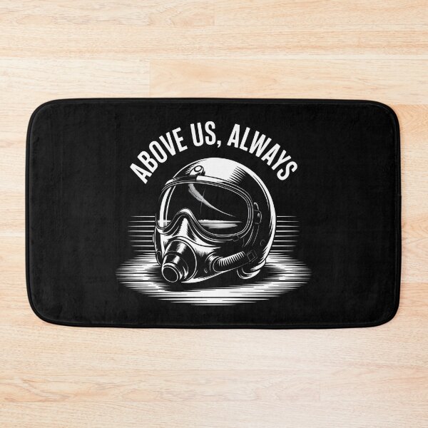 Item preview, Detailed Flight Helmet with Skyward Jet Reflection in Remembrance Composition designed and sold by SplashTastic.