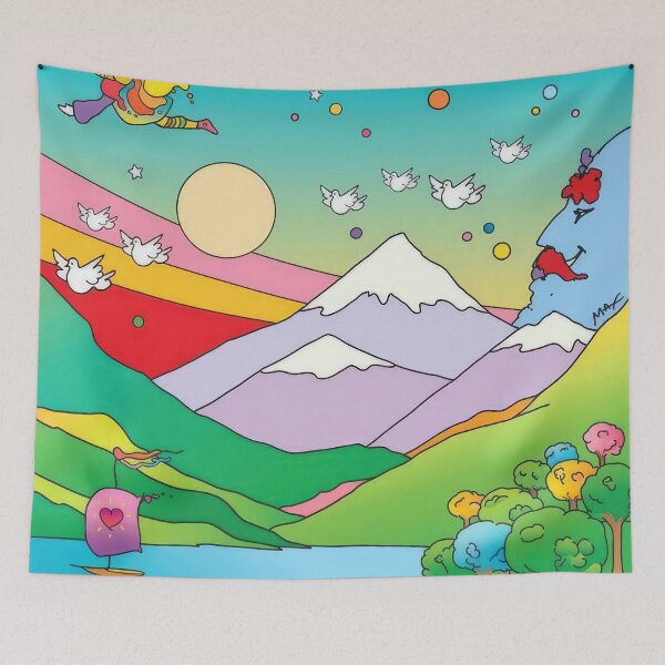 Item preview, Peter Max designed and sold by AlarIkoArt.
