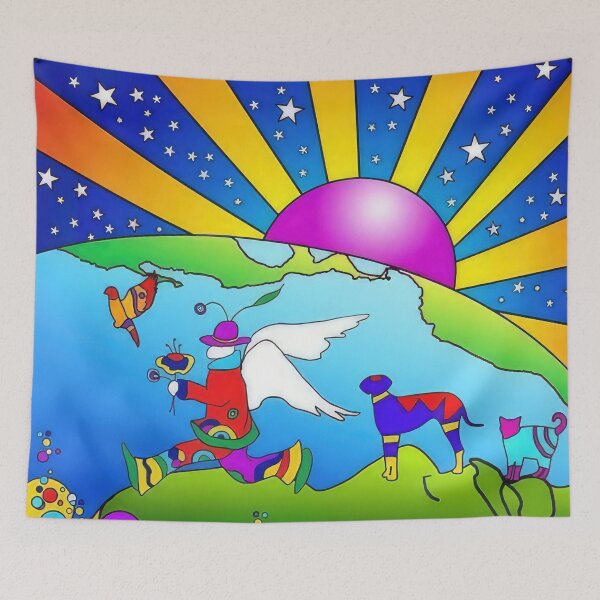 Item preview, Peter Max designed and sold by AlarIkoArt.