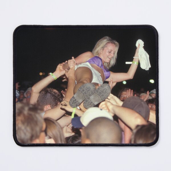 Item preview, A Fan Body Surfing On Top Of The Crowd At Woodstock 94 designed and sold by ConcertImages.