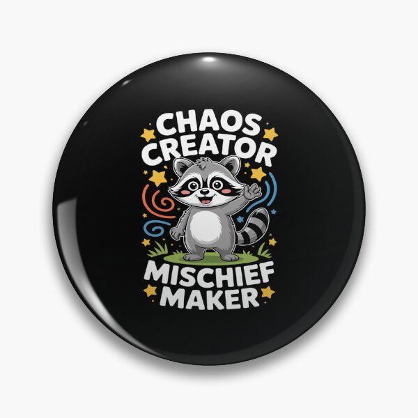 Item preview, Cute Raccoon Kids Chaos Creator Mischief Children Boys Girl designed and sold by LeeEvans222.