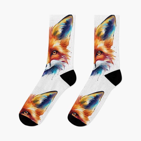 Item preview, Ember Spirit – Geometric Fox designed and sold by Lumive.