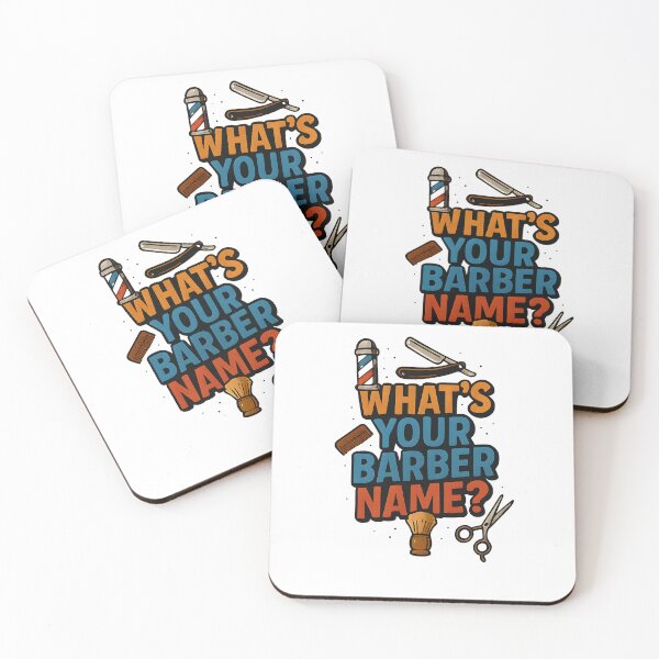 Item preview, Whats Your Barber Name, Funny Meme Saying  designed and sold by Logiamerch.