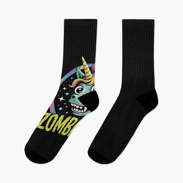 Item preview, Zombiecorn Unicorn Zombie Pastel Goth Halloween  designed and sold by HuValverdeArt.
