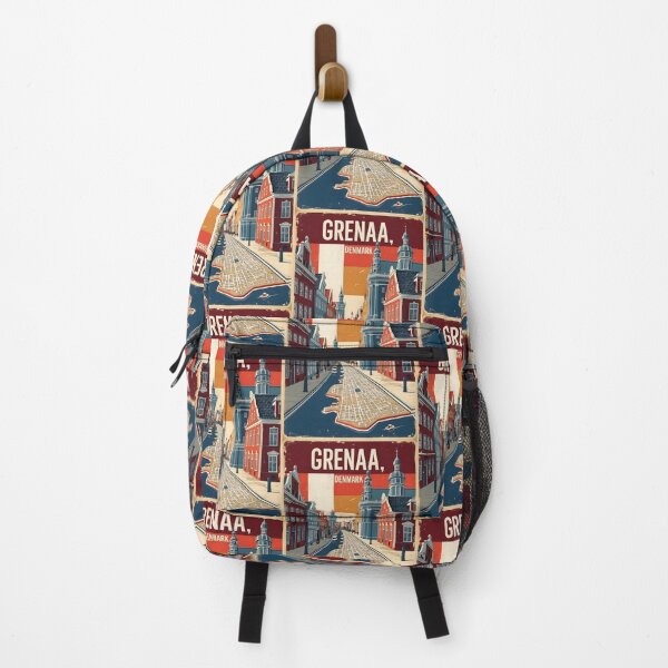 Item preview, Grenaa Denmark 1950s Vintage Travel Tourism designed and sold by TravelersGems.