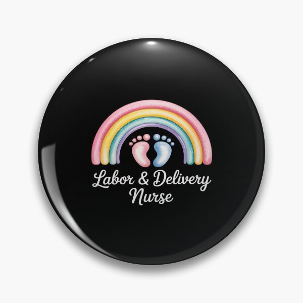 Item preview, Cute Rainbow Labor & Delivery Nurse Team, Ob Nurse RN Nurse designed and sold by LeeEvans222.