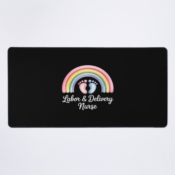 Item preview, Cute Rainbow Labor & Delivery Nurse Team, Ob Nurse RN Nurse designed and sold by LeeEvans222.