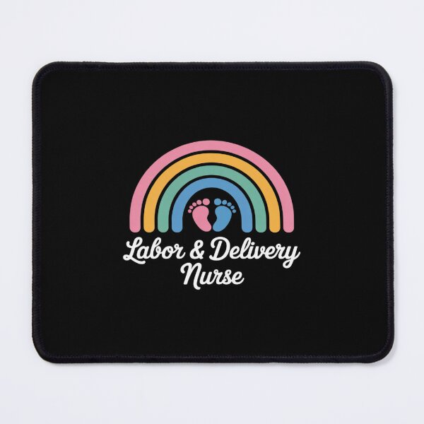 Item preview, Cute Rainbow Labor & Delivery Nurse Team designed and sold by LeeEvans222.