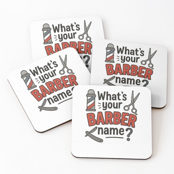 Item preview, Whats Your Barber Name, Funny Meme Saying  designed and sold by Logiamerch.