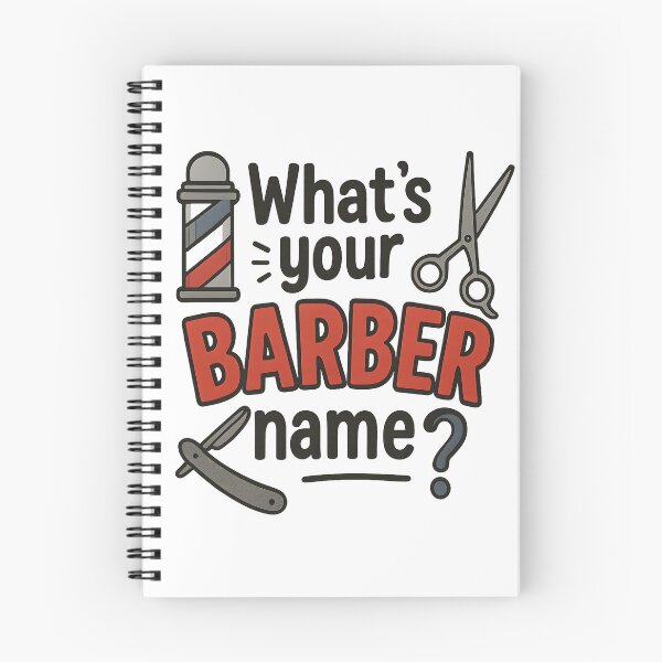 Item preview, Whats Your Barber Name, Funny Meme Saying  designed and sold by Logiamerch.