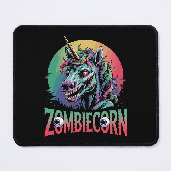 Item preview, Zombiecorn Zombie Unicorn Halloween Rainbow Creepy Costume  designed and sold by HuValverdeArt.
