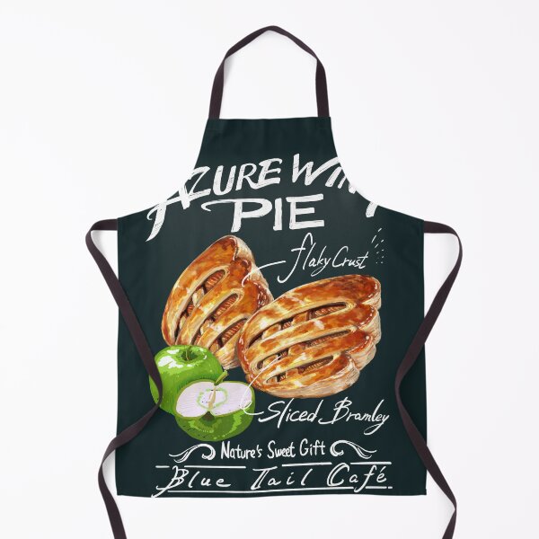 Item preview, Chalk Art “Azure Wing Pie” designed and sold by hichili-dori.