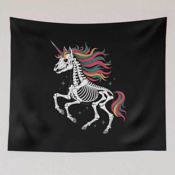 Item preview, Zombiecorn Zombie Unicorn Halloween Women Girls Rainbow 1  designed and sold by HuValverdeArt.