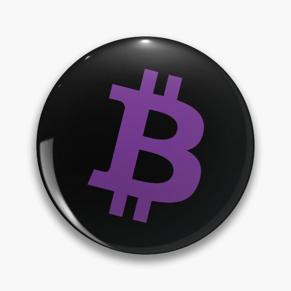 Item preview, Bitcoin Logo Purple designed and sold by CyberRex.