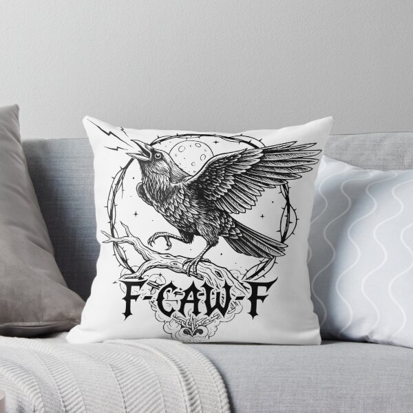 Item preview, Sarcastic Crow Saying F-CAW-F designed and sold by Drip Haus.
