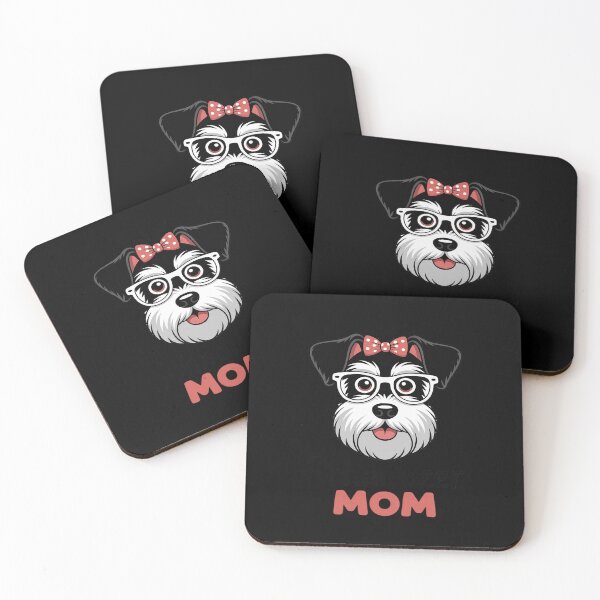 Item preview, Cute Schnauzer Mom Bandana Funny Mini Schnauzer Dog Lover designed and sold by JonBarnes22.