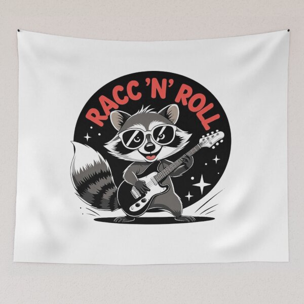 Item preview, Racc ’n’ Roll designed and sold by LOLbySA.