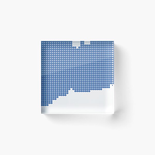 Item preview, Blue Rhinestone Connecticut designed and sold by TheIconSmith.