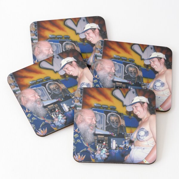 Item preview, A Concert Fan is Having Her Body Air Brushed Painted At Woodstock 94  designed and sold by ConcertImages.
