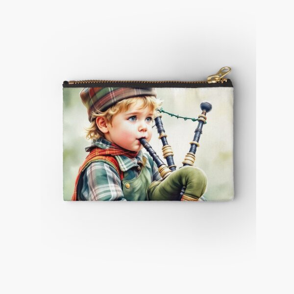 Item preview, Young bagpipe player (Scotland) designed and sold by jefboutique6150.