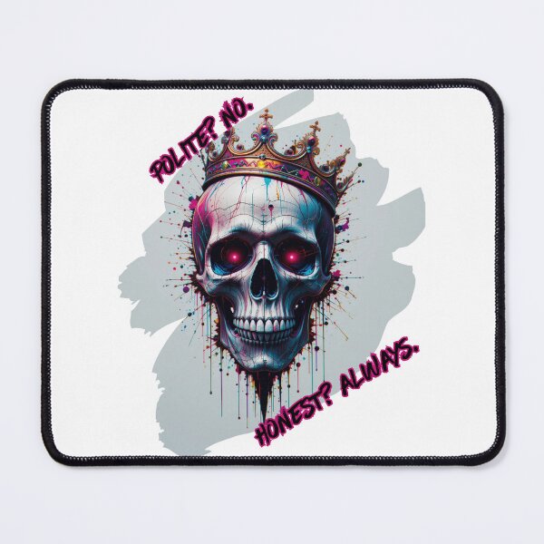 Item preview, Polite? No. Honest? Always. – Funny Sassy Graphic for Bold Personalities designed and sold by TheCleverSkull.