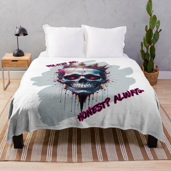 Item preview, Polite? No. Honest? Always. – Funny Sassy Graphic for Bold Personalities designed and sold by TheCleverSkull.