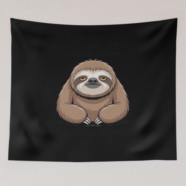Item preview, Cute Sloth Sorry I Am Cranky I'm Going Through My Terrible designed and sold by JonBarnes22.