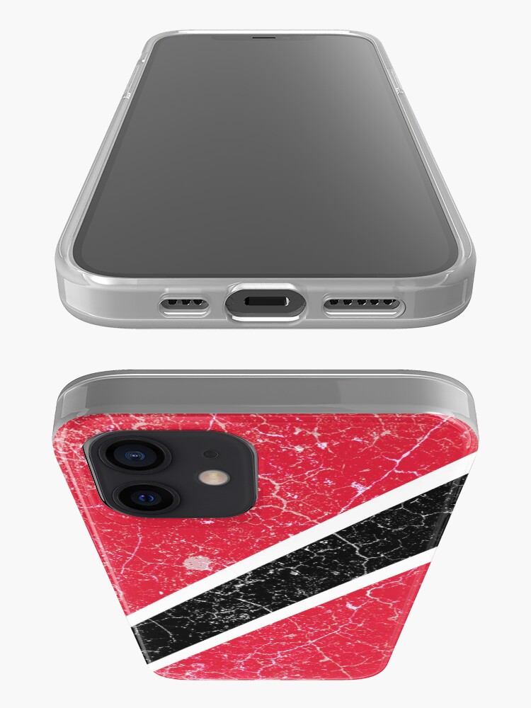 "Distressed Trinidad & Tobago Flag Phone Cases and Skins" iPhone Case