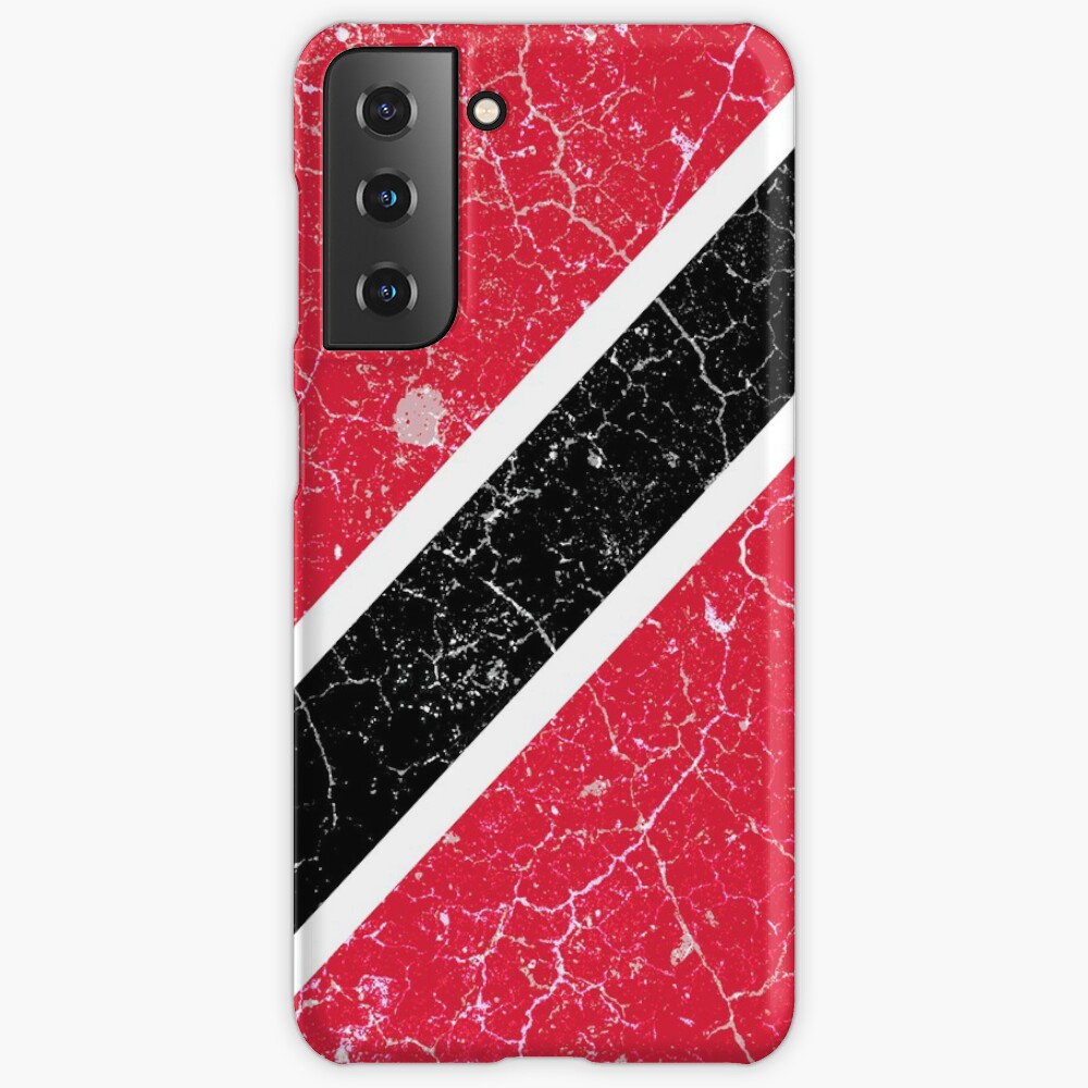 "Distressed Trinidad & Tobago Flag Phone Cases and Skins" Samsung