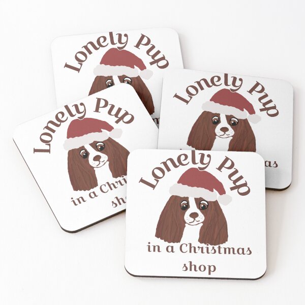Item preview, Spaniel in a christmas shop designed and sold by FantasticFreak.