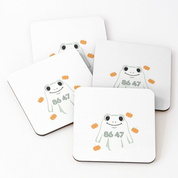 Item preview, Cute Frog Ghost with Pumpkins Halloween Graphic designed and sold by BANKACEM.STORE.