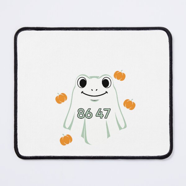 Item preview, Cute Frog Ghost with Pumpkins Halloween Graphic designed and sold by BANKACEM.STORE.