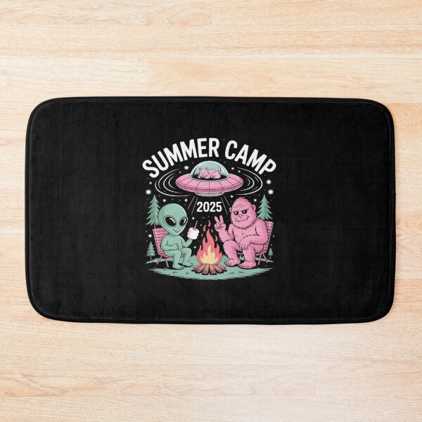 Item preview, Cute Summer Camp 2025 Alien Bigfoot Campsite Crew Camping designed and sold by JonBarnes22.
