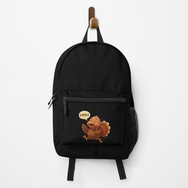 Item preview, Cute Gobbling Turkey | Kawaii Thanksgiving Funny Turkey Art designed and sold by Moons Studio.