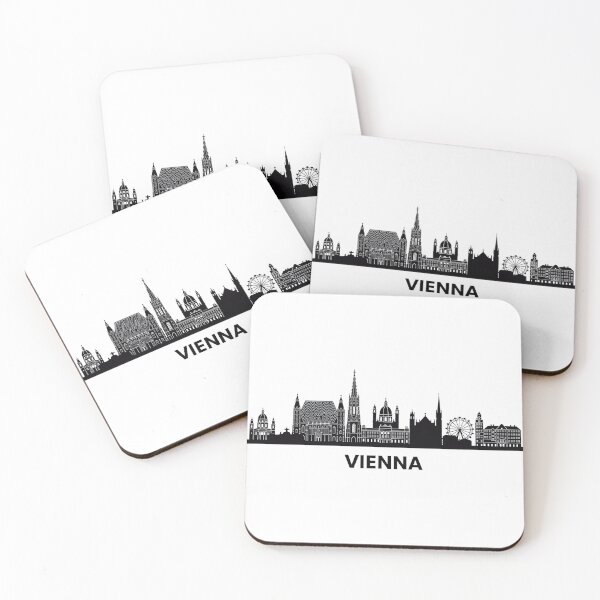 Artikelvorschau, Wiener Skyline-Silhouette entworfen und verkauft von griez.