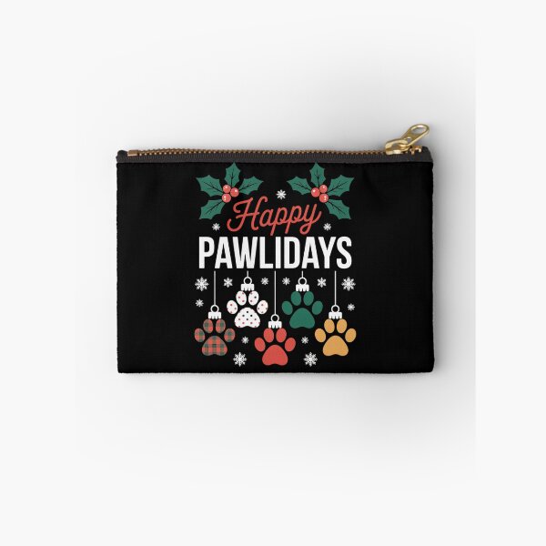Item preview, Happy Pawlidays Funny Christmas Dog Paw Xmas Dogs Lover Gift designed and sold by Gogetgiggles.