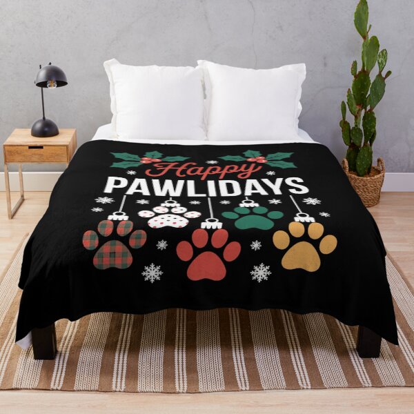 Item preview, Happy Pawlidays Funny Christmas Dog Paw Xmas Dogs Lover Gift designed and sold by Gogetgiggles.