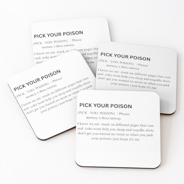 Item preview, pick your poison  designed and sold by Kemmie22.