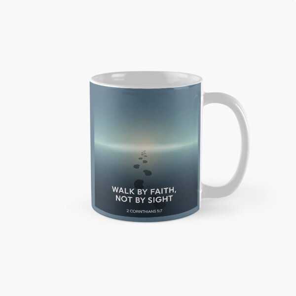 Item preview, Footsteps of Faith Bible Verse Minimalist Christian Art. designed and sold by loveandlightrb.