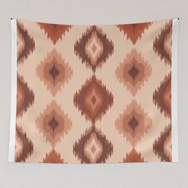 Item preview, Modern Terracotta Ikat Pattern – Clay Beige Boho Texture designed and sold by Esterlane.