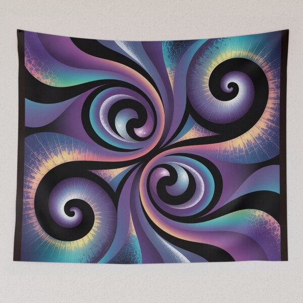 Item preview, abstract mystical pattern with hypnotic swirling, designed and sold by Lilashakti ⭐️ ⭐️ ⭐️ ⭐️ ⭐️.