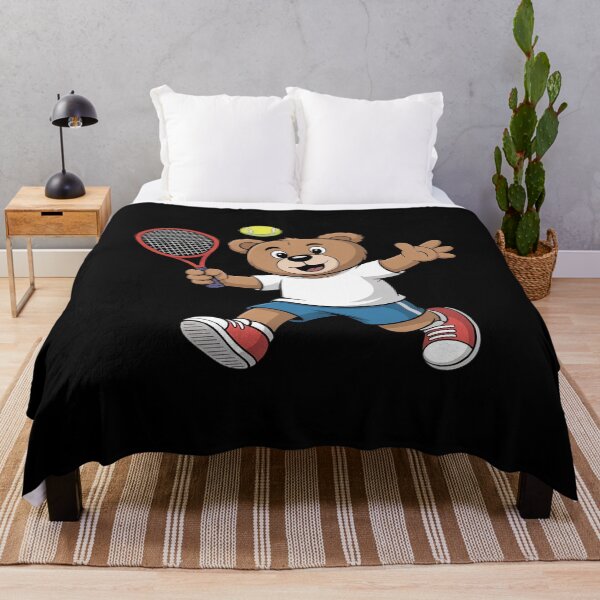 Item preview, Cute Teddy Bear Playing Tennis designed and sold by JonBarnes22.