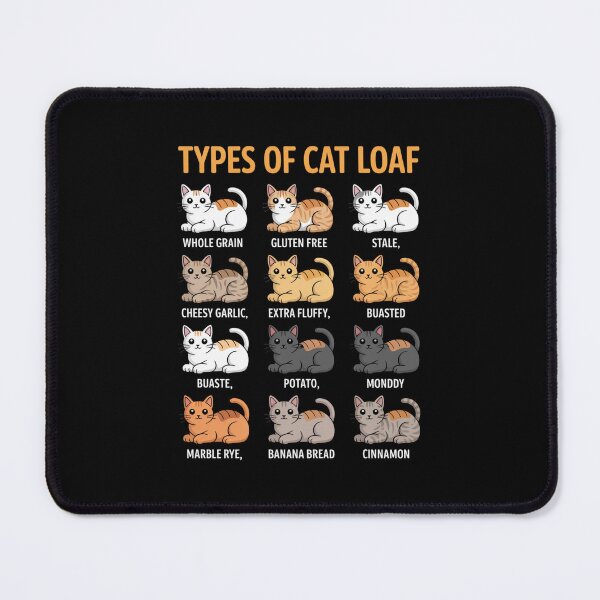 Item preview, Types of Cat Loaf Funny Cat Lover Design designed and sold by Gogetgiggles.
