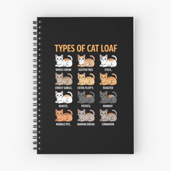 Item preview, Types of Cat Loaf Funny Cat Lover Design designed and sold by Gogetgiggles.